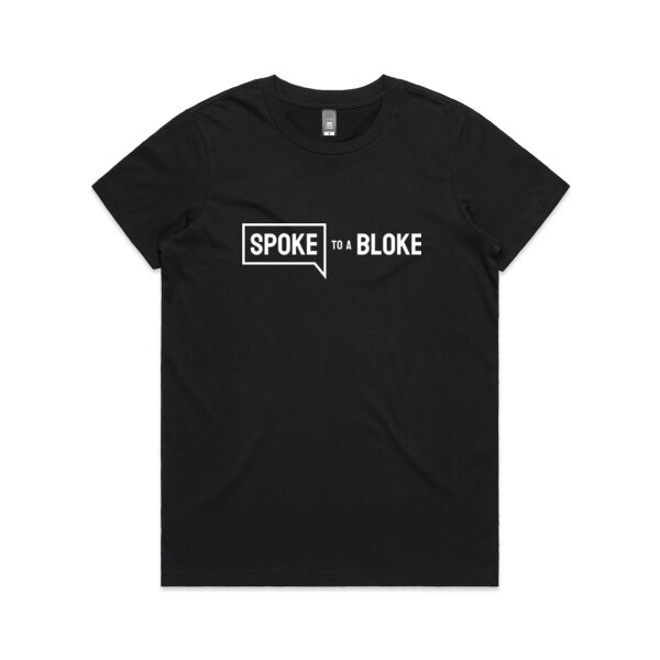 
Spoke to a Bloke Original Women's Tee Thumbnail