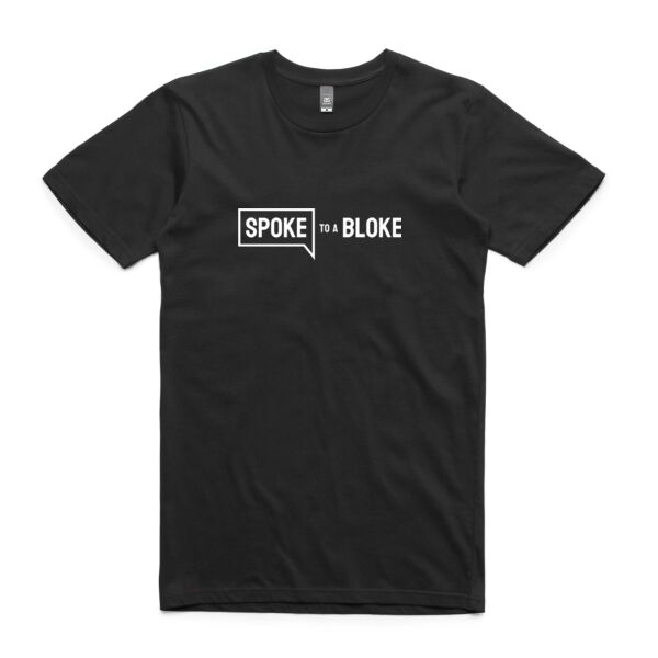 Spoke Men's T-shirt front logo only  Thumbnail